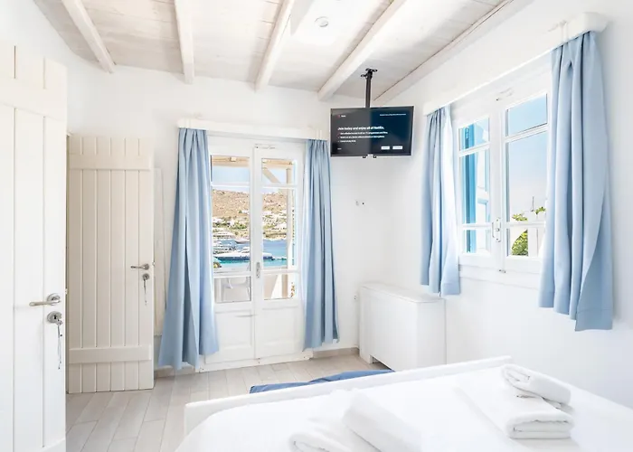 Ferienhaus Luxury Sea House By Blue Waters Mykonos Ornos (Mykonos)
