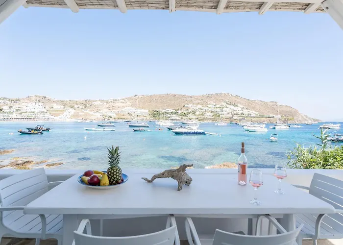 Hébergement de vacances Luxury Sea House By Blue Waters Mykonos