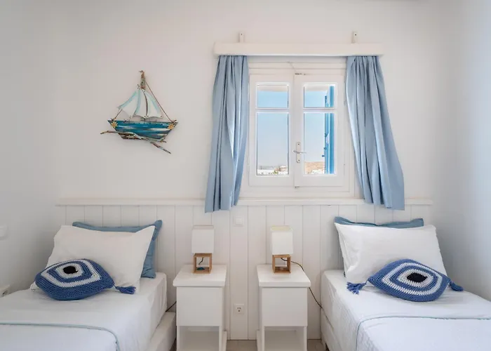 Ferienhaus Luxury Sea House By Blue Waters Mykonos Ornos (Mykonos)