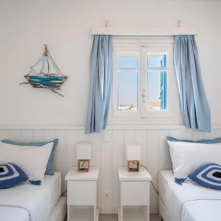 別荘 Luxury Sea House By Blue Waters Mykonos オルノス