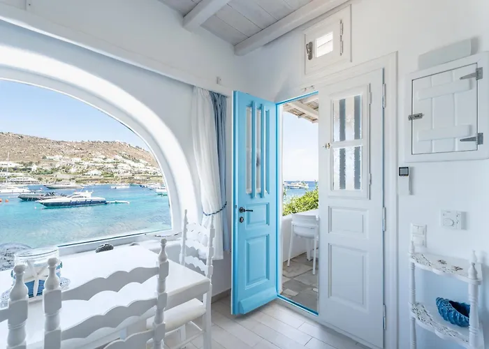 Luxury Sea House By Blue Waters Mykonos Ορνός
