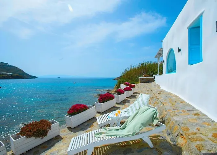 Luxury Sea House By Blue Waters Mykonos Σπίτι διακοπών Ορνός